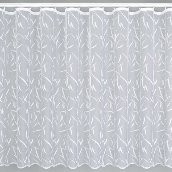 BELLATEX Záclona kusová se stuhou Bílá 150x300 cm (výška x šířka)