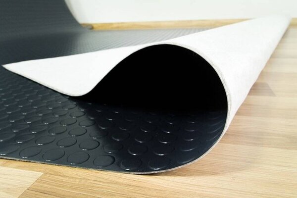 PVC podlaha Texfloor černá