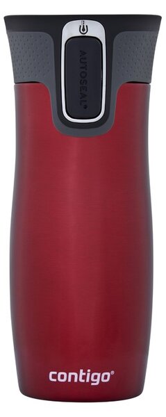 Contigo Termohrnek West Loop 470 ml, Red