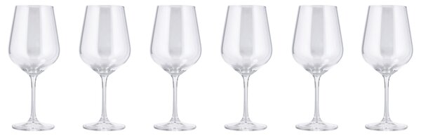 Silvercrest® Sada sklenic na víno/vodu, 6dílná (sklenice na červené víno) (100406941002)