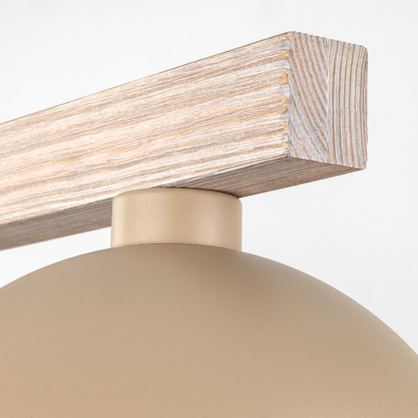TK Lighting Béžový závěsný lustr Oslo pro žárovku 3x E27 TK11012
