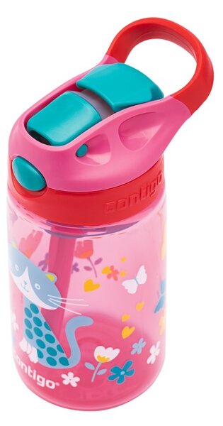 Contigo Dětská láhev Gizmo Flip 420 ml, Cherry Cat