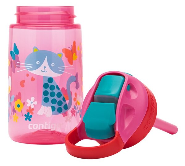 Contigo Dětská láhev Gizmo Flip 420 ml, Cherry Cat