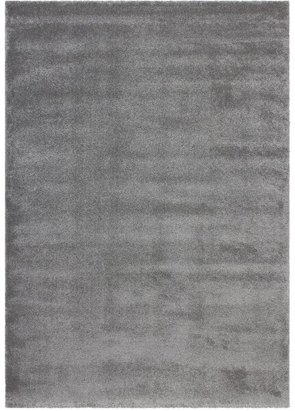 Breno Kusový koberec SOFTTOUCH 700 silver, 80x150 cm, Stříbrná