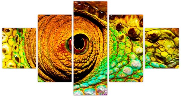 Obraz - Chameleon (125x70 cm)