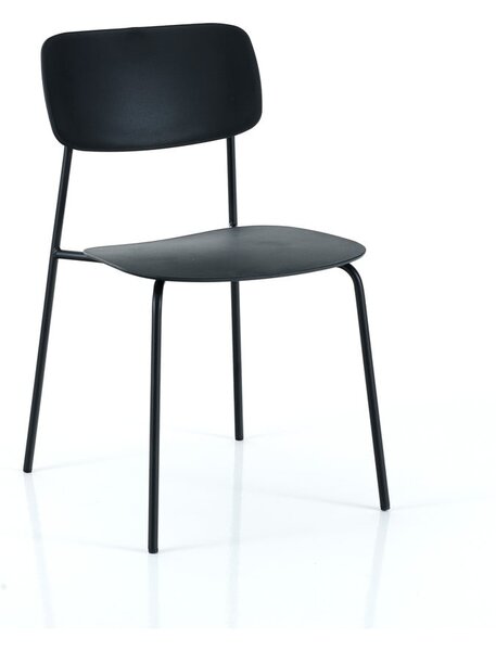 Černé jídelní židle v sadě 2 ks Primary - Tomasucci