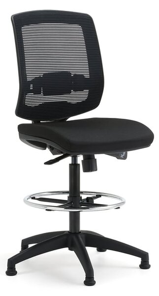 AJ Produkty Kancelářská židle STANLEY, vysoká, černá