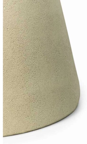 Designový květináč VEKRA, sklolaminát, 55x50 cm, krémový