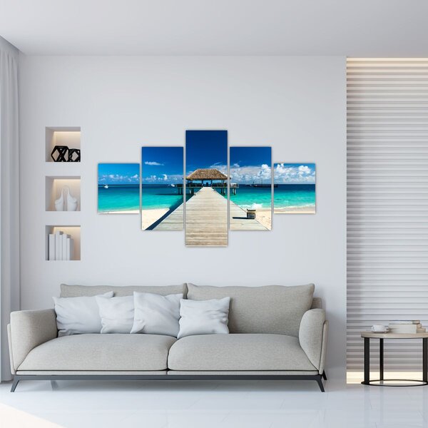 Obraz - Molo (125x70 cm)