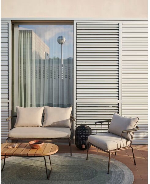 Zahradní odkládací stolek 50x100 cm Salguer – Kave Home