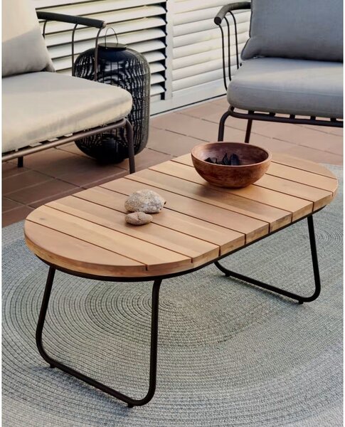 Zahradní odkládací stolek 50x100 cm Salguer – Kave Home