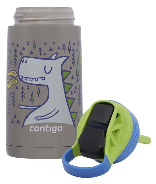 Contigo Dětská Termolahev Easy Clean 380 ml, Matcha Dragon