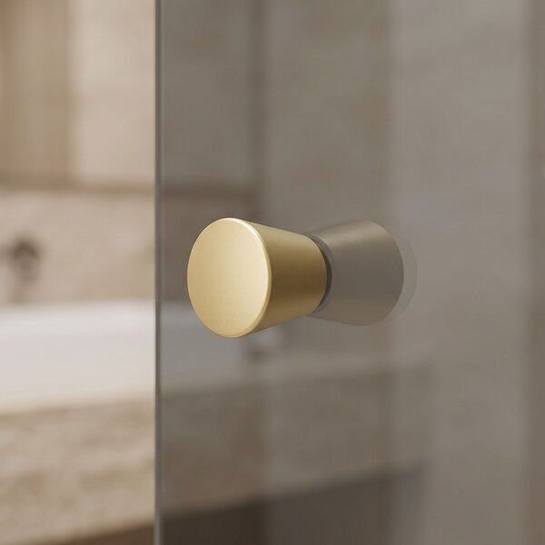 Madlo do sprchových dveří Rea 03 Brushed Gold