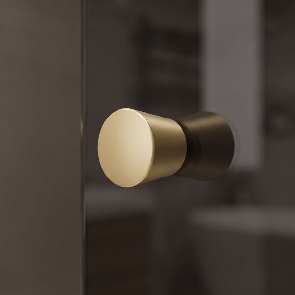 Madlo do sprchových dveří Rea 03 Brushed Gold