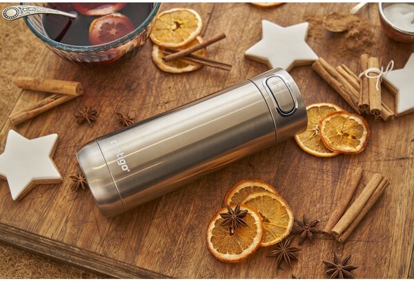 Contigo Termohrnek Luxe 470 ml, Stainless Steel