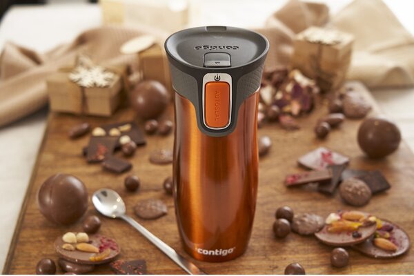 Contigo Termohrnek West Loop 470 ml, Tangerine