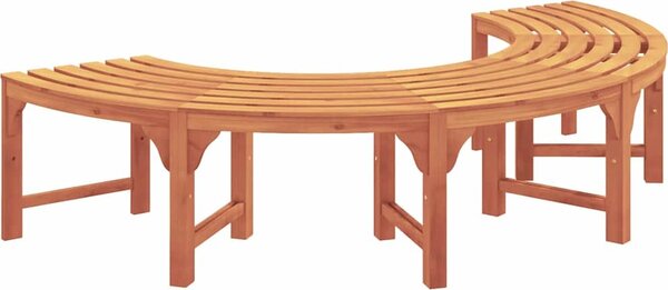 VidaXL Stromová lavička 4 -Seater Přírodní [4108061] Velikost: Ø 160 cm