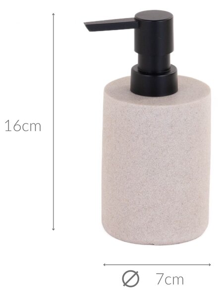 Dávkovač mýdla, 310 ml, SAND, béžový