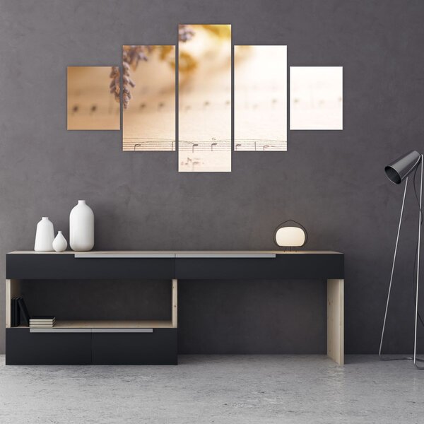 Obraz - Píseň (125x70 cm)
