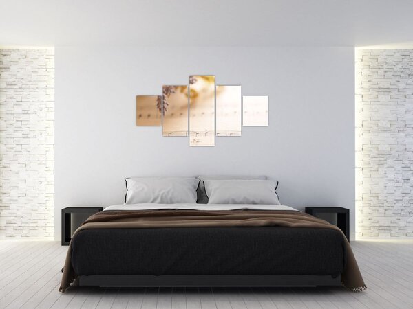 Obraz - Píseň (125x70 cm)