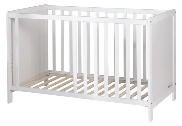 Bílá postýlka 60x120 cm – Roba