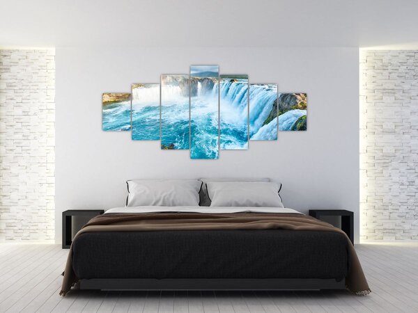 Obraz - Vodopády (210x100 cm)