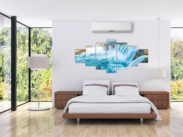 Obraz - Vodopády (210x100 cm)