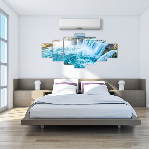 Obraz - Vodopády (210x100 cm)