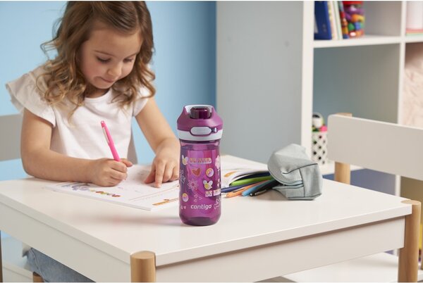 Contigo Dětská láhev Jessie 420 ml, Grape Retro