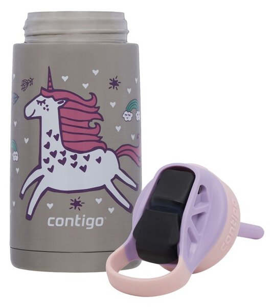 Contigo Dětská Termolahev Easy Clean 380 ml, Strawberry Unicorn