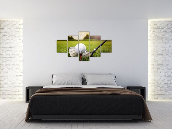 Obraz - Golf (125x70 cm)