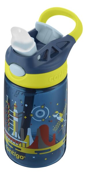 Contigo Dětská láhev Gizmo Flip 420 ml, Blue Nautical Space
