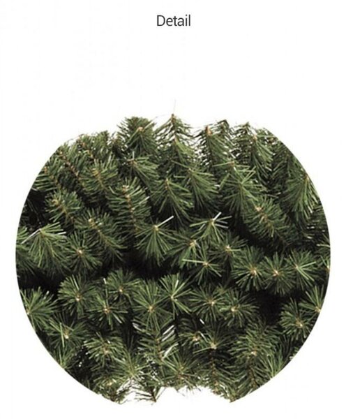 DecoLED Věnec zelený, vnější prům. 100 cm, vnitřní prům. 50 cm