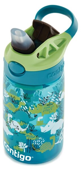Contigo Dětská láhev Easy Clean 420 ml, Green Dinoboy