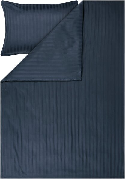 Livarno® Saténové ložní povlečení, 140 x 200 cm, 70 x 90 cm (navy modrá) (100412677004)