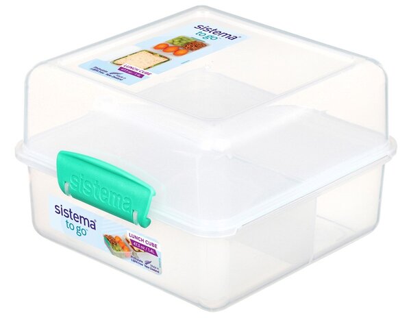 Sistema TO GO Krabička na svačinu s 2 oddíly 1,4 l, mátová
