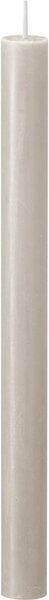 Bolsius Rustic Domácí 23x270mm Sandy Grey, šedá svíčka