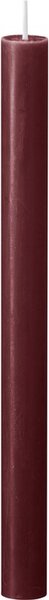 Bolsius Rustic Domácí 23x270mm Velvet Red, bordó svíčka