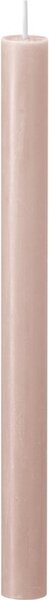 Bolsius Rustic Domácí 23x270mm Misty Pink, růžová svíčka