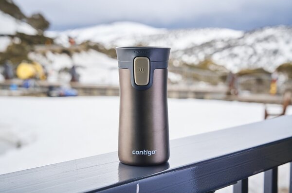 Contigo Termohrnek Pinnacle 300 ml, Transparent Matte Latte