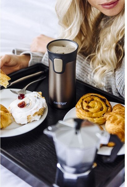Contigo Termohrnek Pinnacle 300 ml, Transparent Matte Latte