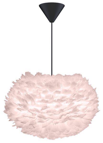 Umage Světle růžové závěsné stínidlo Eos z pravých husích per 45 cm