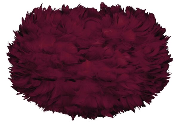 Umage Červené závěsné stínidlo Eos z pravých husích per 45 cm