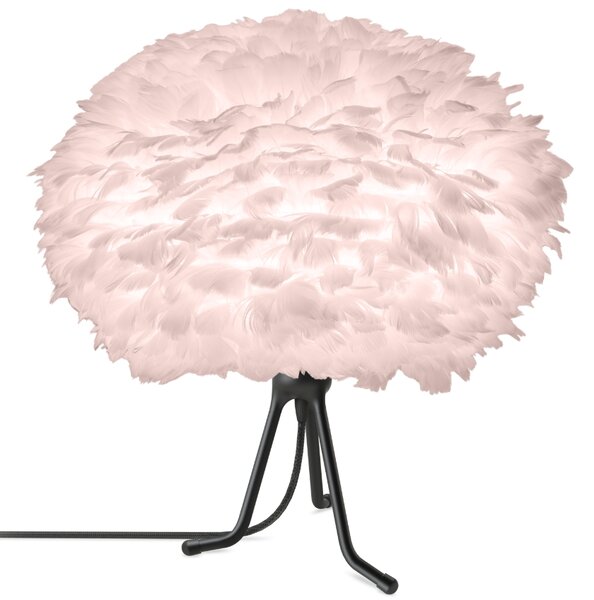 Umage Světle růžové závěsné stínidlo Eos z pravých husích per 45 cm