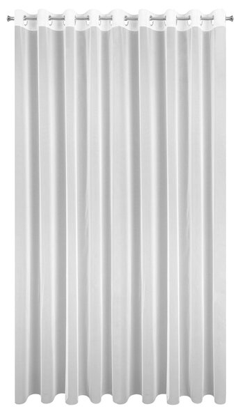 ZÁCLONA NA KROUŽCÍCH ESEL 350X250 CM BÍLÁ