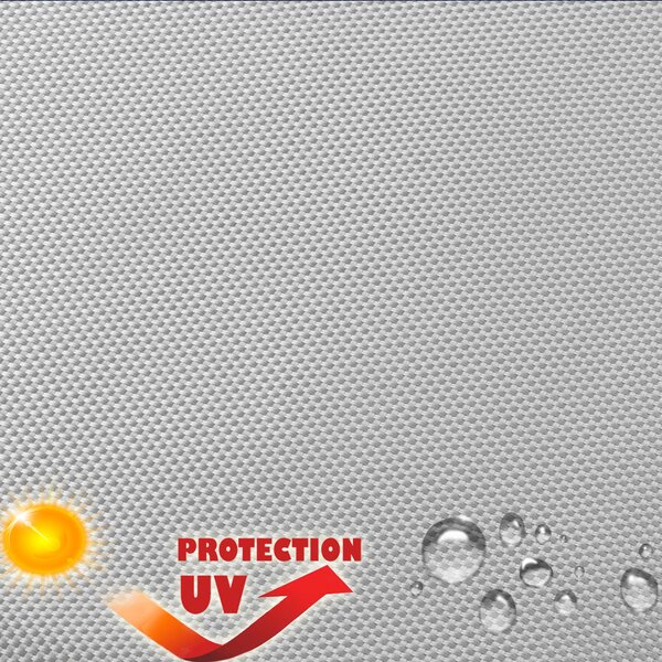 Ultra - Nepromokavá látka s vysokou odolností proti UV/WR záření, Šedá