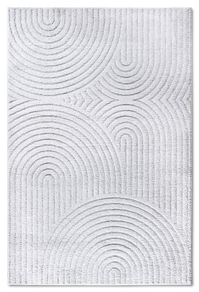 ELLE Decoration, Kusový koberec New York 106203 White, 80x120, bílá, chodba / předsíň