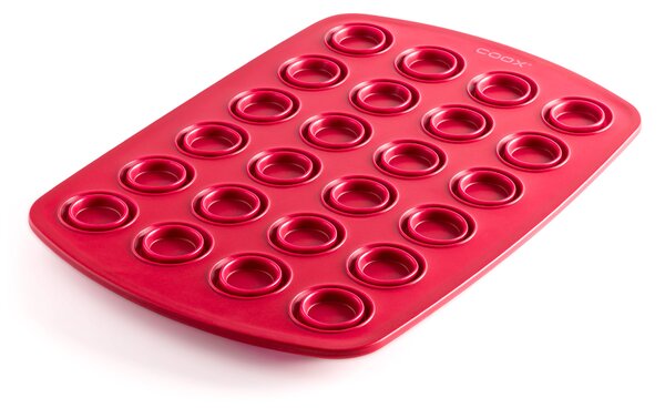 Silikonová forma na 24 muffinů, coox Barva: Modrá