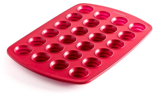 Silikonová forma na 24 muffinů, coox Barva: Modrá