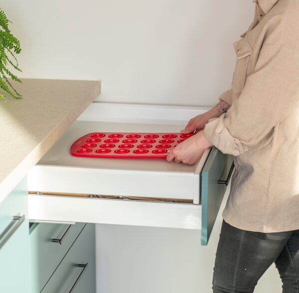 Silikonová forma na 24 muffinů, coox Barva: Modrá